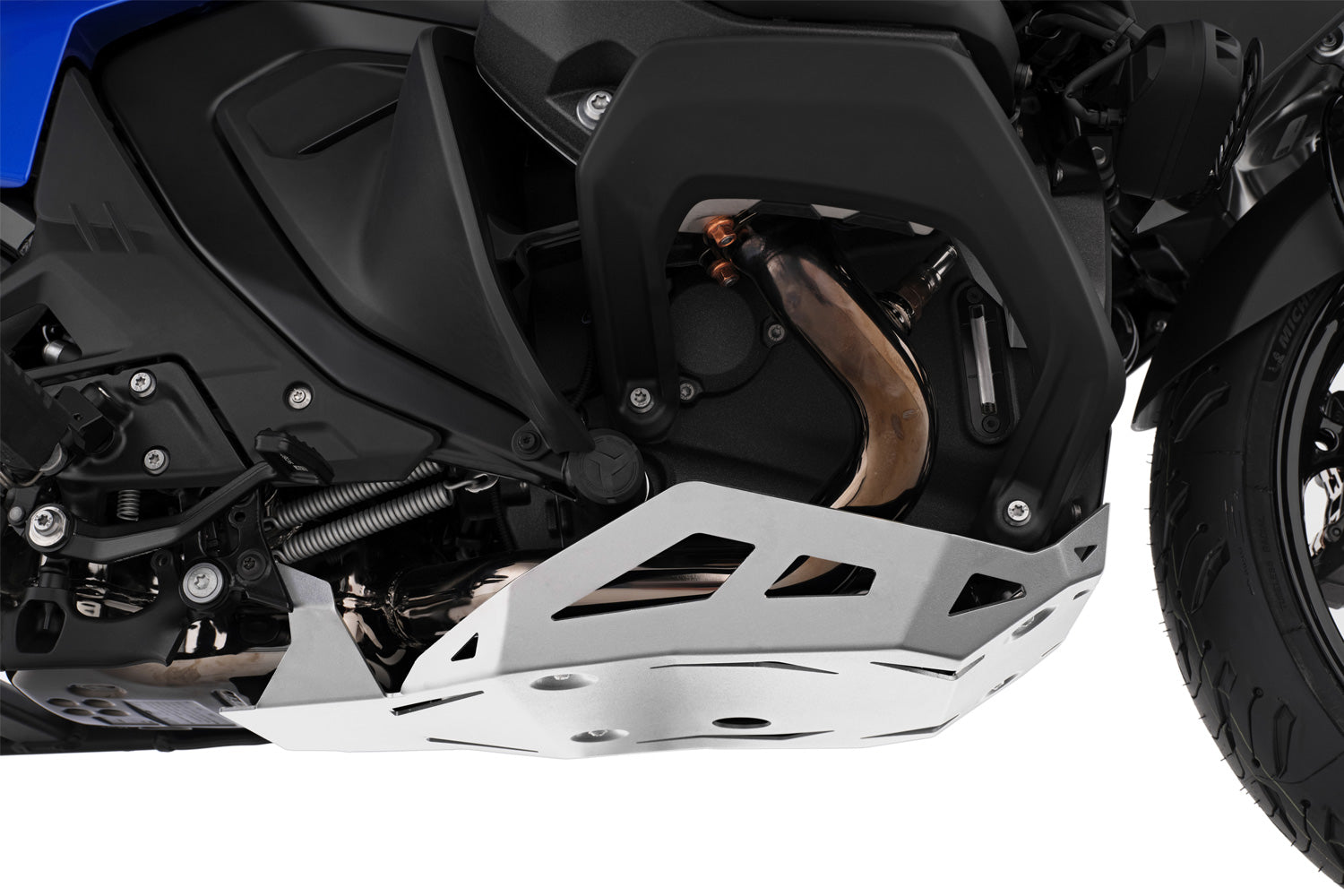 Wunderlich Engine Housing Protection | Silver -   Pyramid Motorcycle Accessories