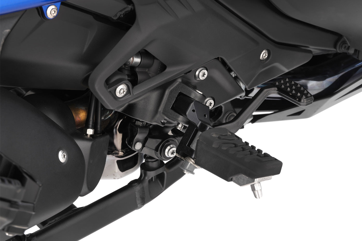 Wunderlich Ergo Rider Footrest Relocation | Silver | K 1600 GT -   Pyramid Motorcycle Accessories