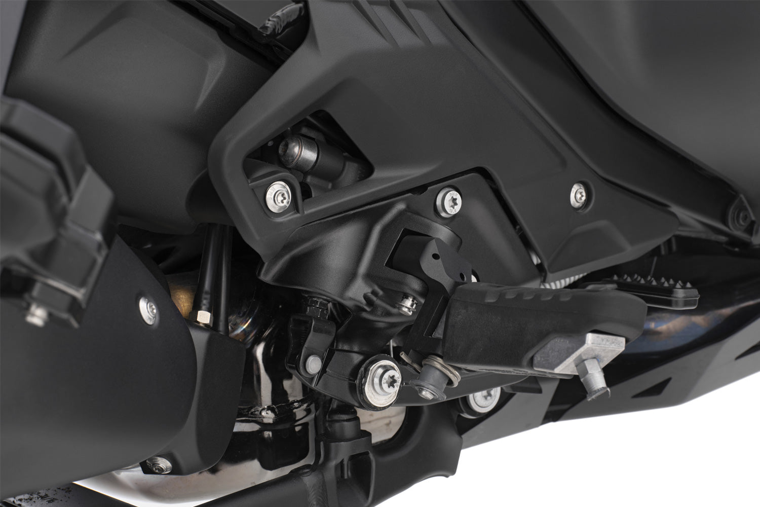 Wunderlich Ergo Rider Footrest Relocation | Silver | K 1600 GT -   Pyramid Motorcycle Accessories