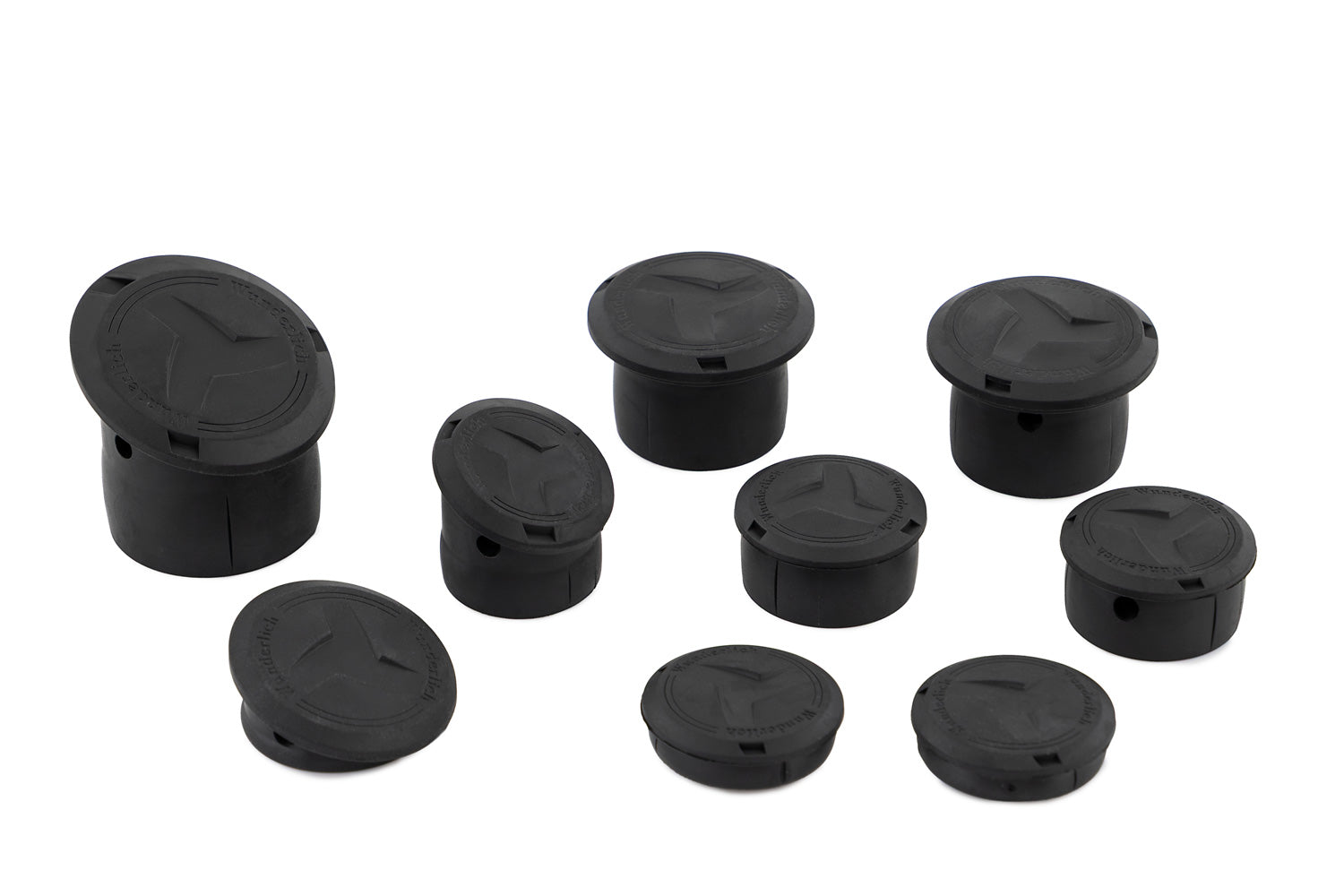 Wunderlich Frame Plug Set 9-Piece | Black | BMW R 1300 R/RS -   Pyramid Motorcycle Accessories