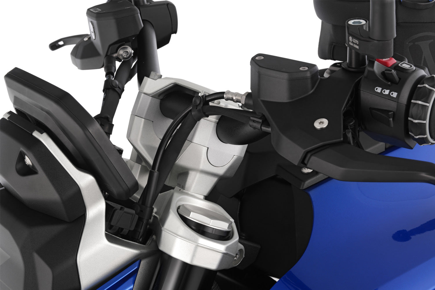 Wunderlich Ergo Passenger Footrest Lowering Kit for BMW | Black -   Pyramid Motorcycle Accessories