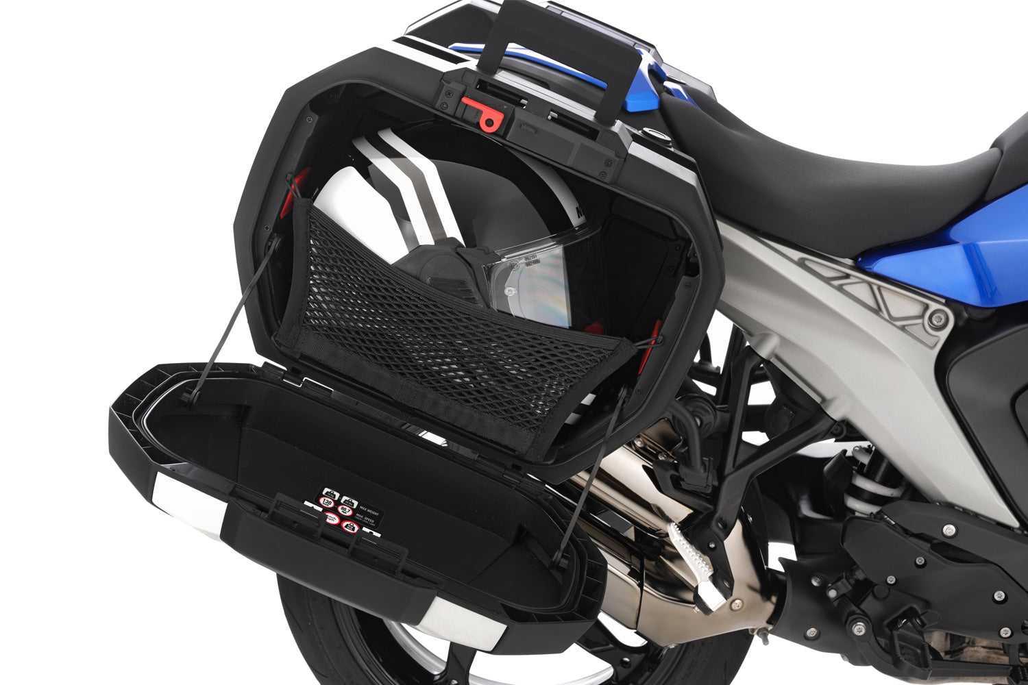 Wunderlich Luggage System X-bag Side Bags With X-rack Light Set | Black | BMW M 1000 XR -   Pyramid Motorcycle Accessories