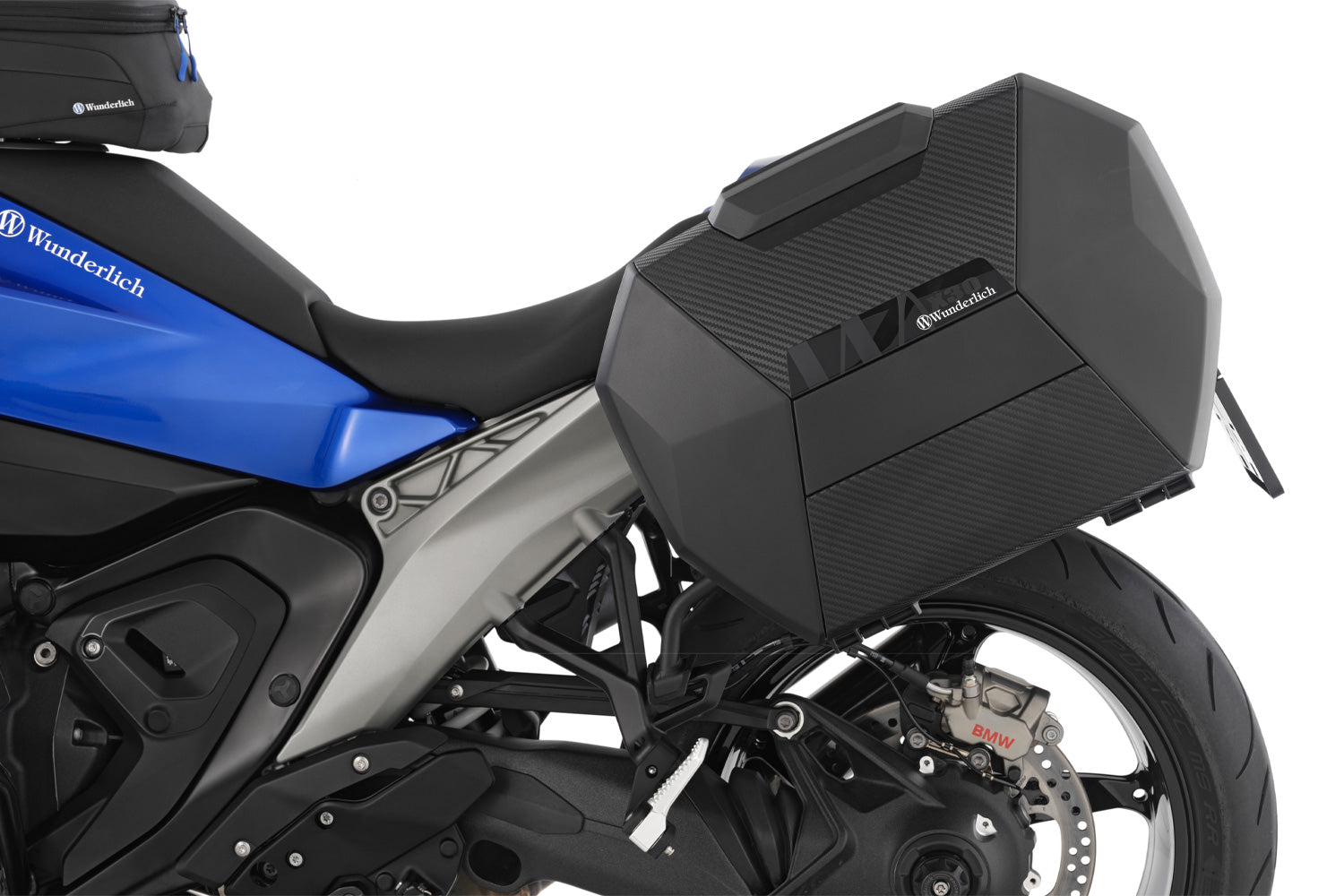 Wunderlich Luggage System Vario Case X-case Without Luggage Mounts | Black-Silver | BMW R 1300 R -   Pyramid Motorcycle Accessories