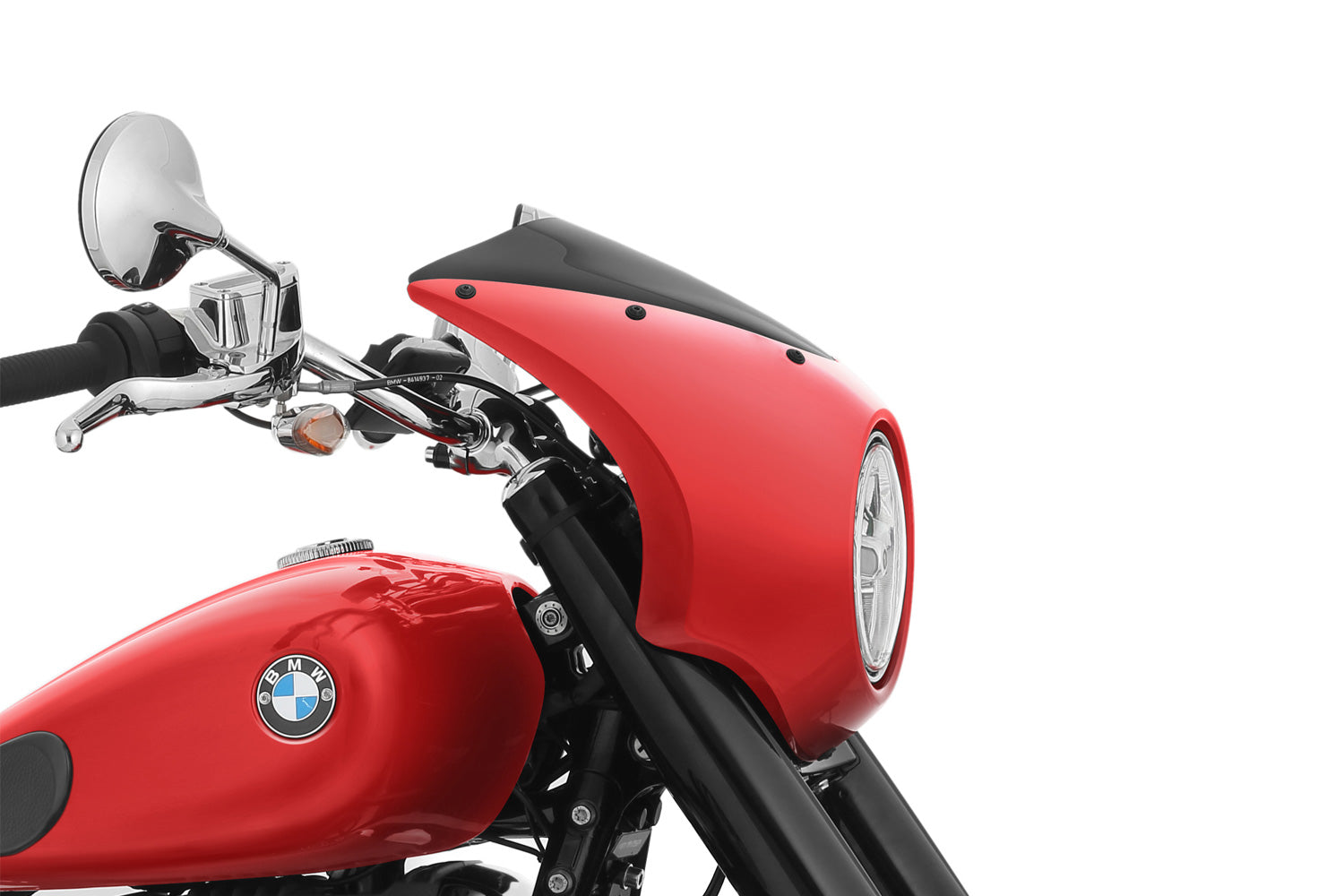 Wunderlich Cockpit Fairing Rock ’n‘ Roll | R 18 | White Lined -   Pyramid Motorcycle Accessories