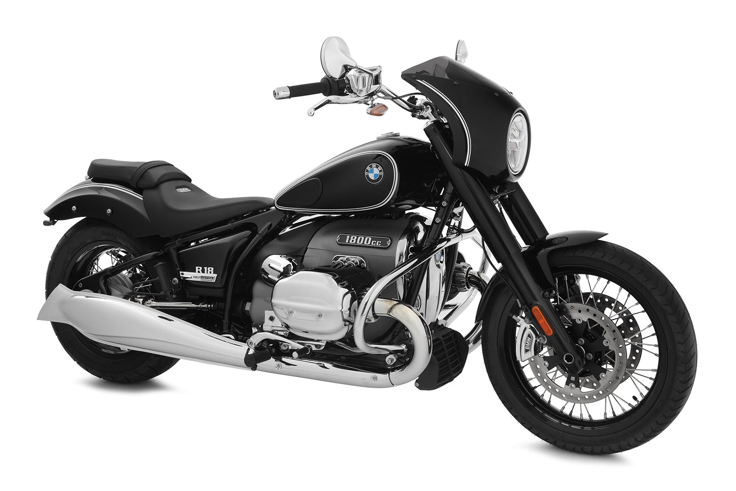 Wunderlich Cockpit Fairing Rock ’N‘ Roll | R 18 | Blackstorm Metallic -   Pyramid Motorcycle Accessories