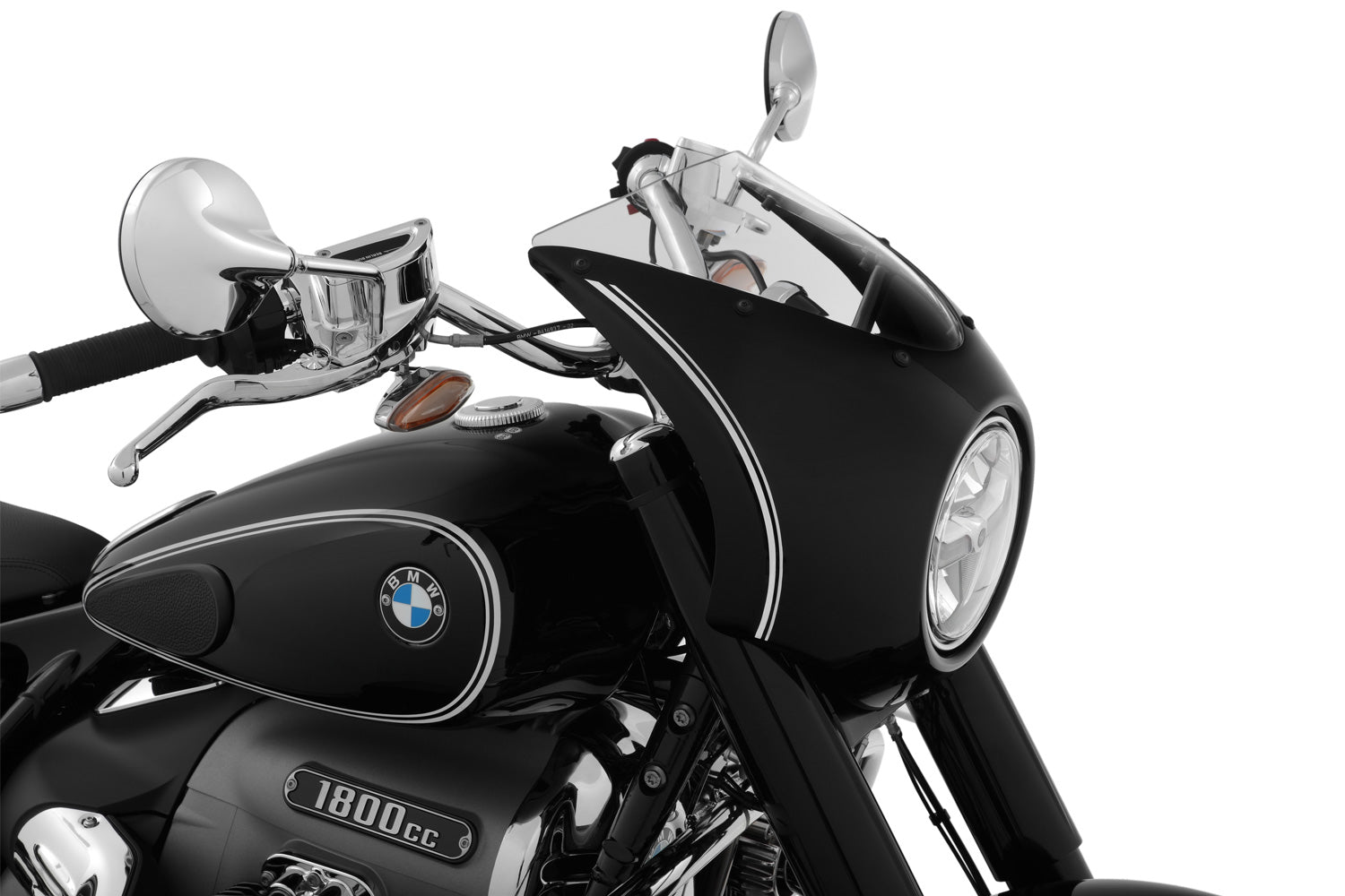 Wunderlich Windshield Sport Low | R 18 | Black -   Pyramid Motorcycle Accessories