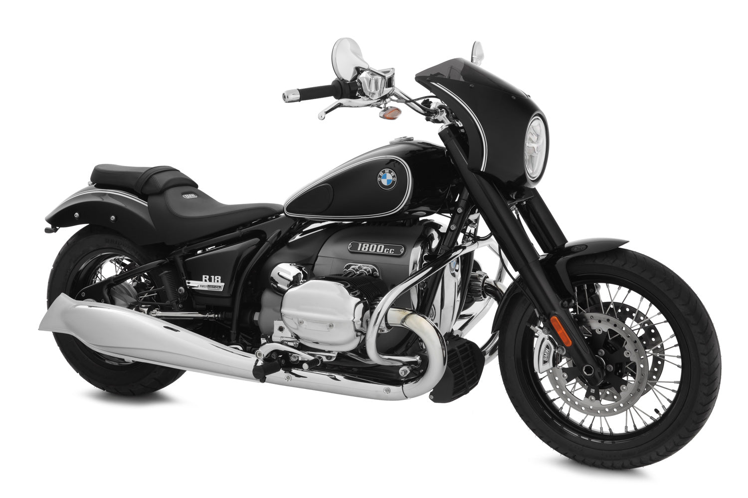Wunderlich Windshield Sport Low | R 18 | Clear -   Pyramid Motorcycle Accessories