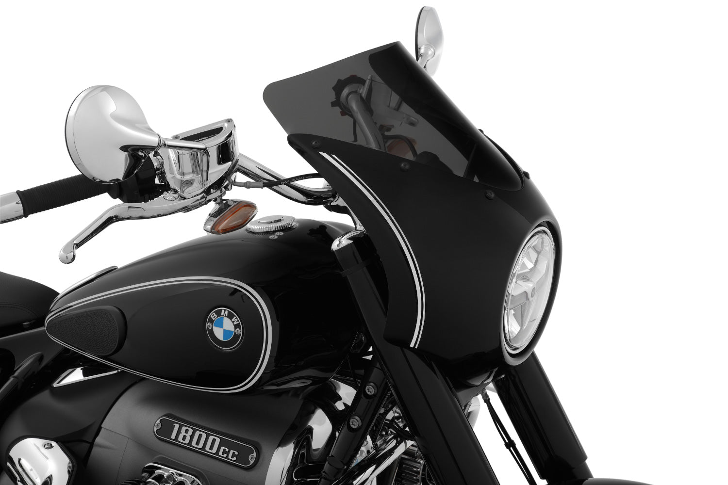 Wunderlich Edition Dayron Integrated LED Daytime Running | R nineT | Black -   Pyramid Motorcycle Accessories