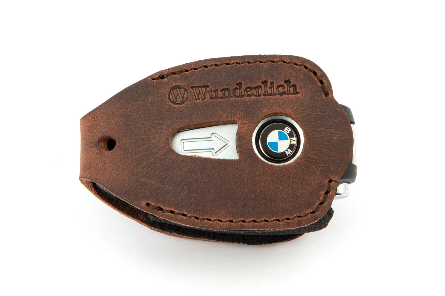 Wunderlich Key Pouch Genuine Leather | Brown | BMW R 18 -   Pyramid Motorcycle Accessories