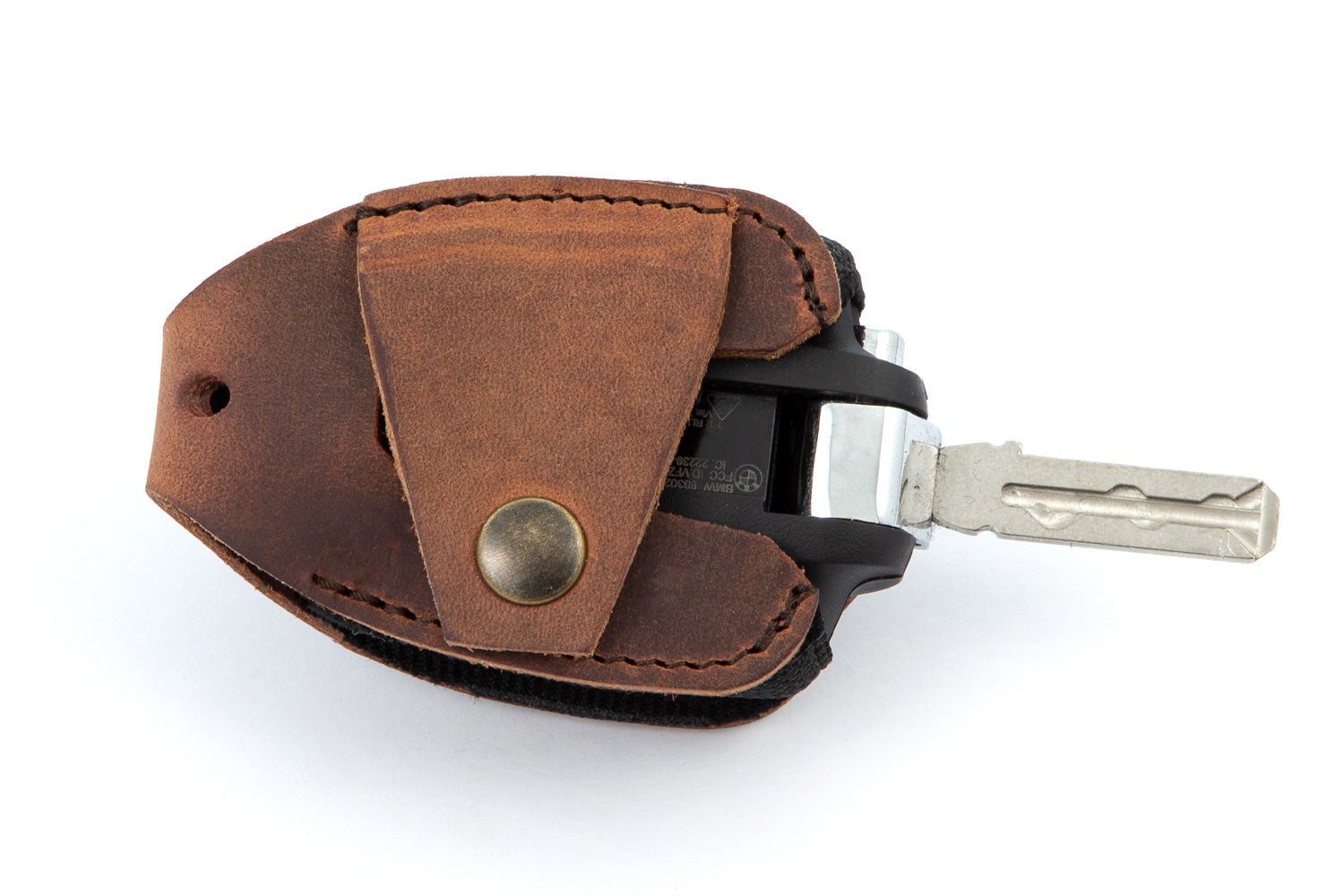 Wunderlich Key Pouch Genuine Leather | Brown | BMW R 18 -   Pyramid Motorcycle Accessories
