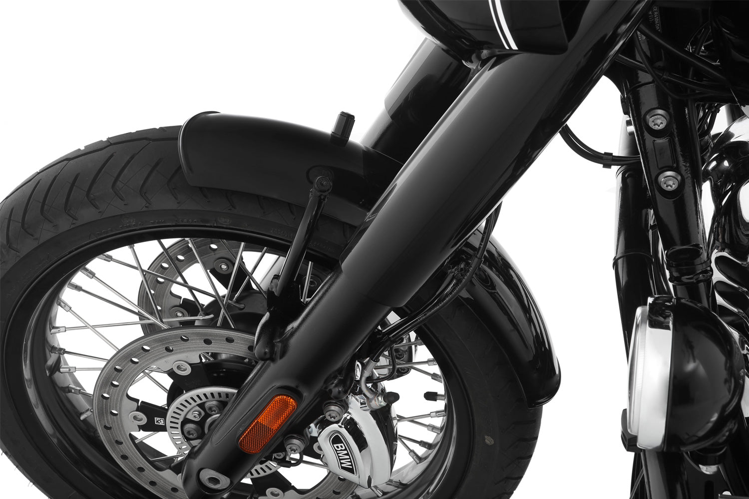 Wunderlich Front Fender Rockbob Blackstorm Metallic | BMW R 18 -   Pyramid Motorcycle Accessories