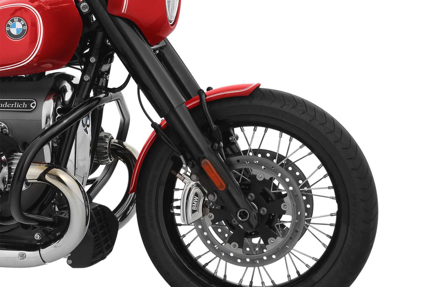 Wunderlich Front Fender Rockbob Marsred Metallic | White | BMW R 18 -   Pyramid Motorcycle Accessories
