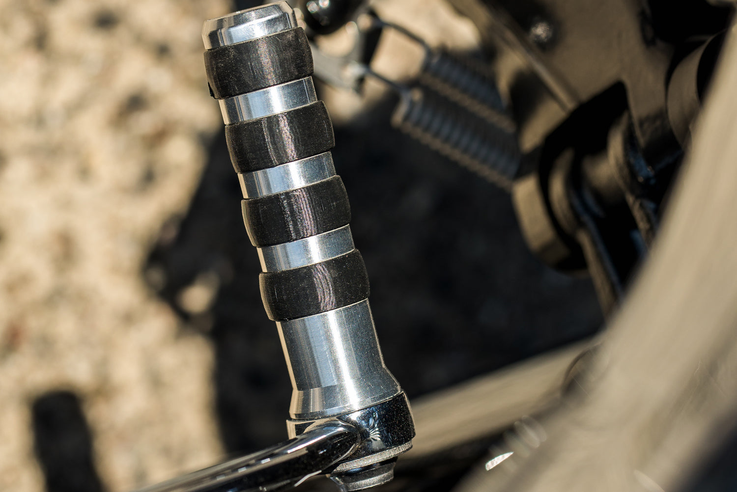Wunderlich Gear-shifter Extension For Models with Footboard Front | Black -   Pyramid Motorcycle Accessories