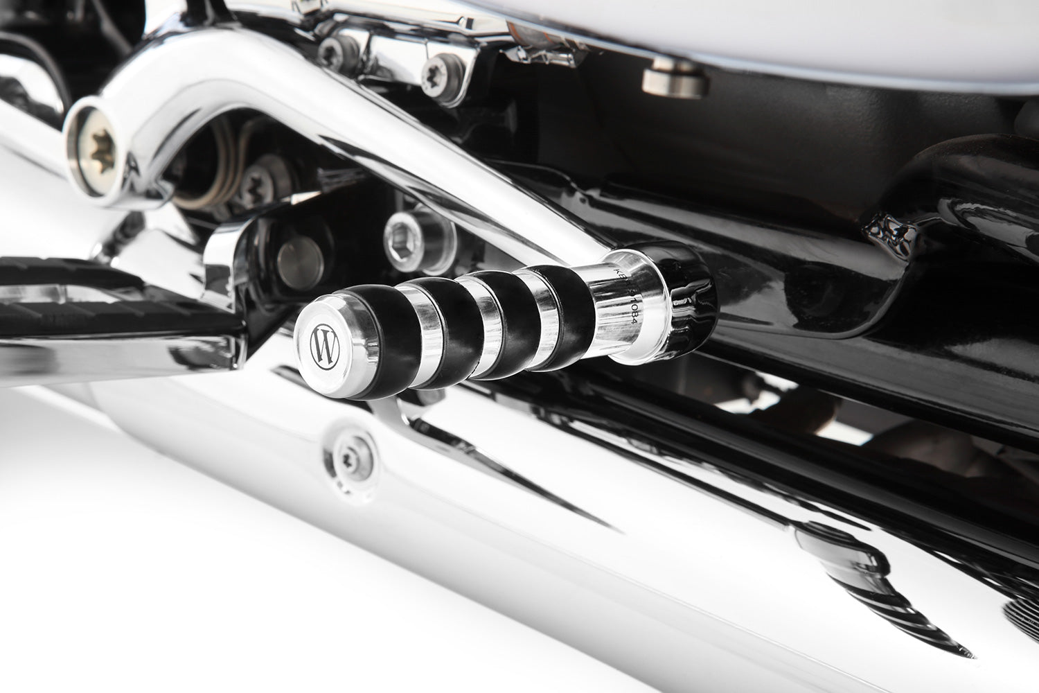 Wunderlich Brake Lever Extension For Models with Footrests | Chromed -   Pyramid Motorcycle Accessories