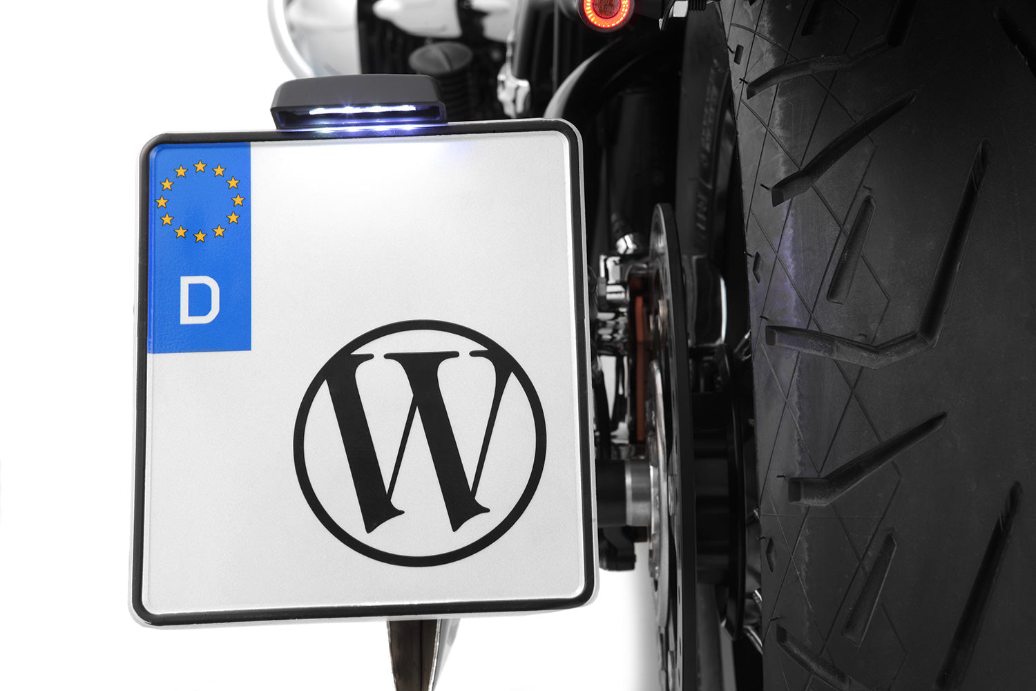 Wunderlich Pure Tail Conversion with Indicator Bracket M5 Screw Thread | Black -   Pyramid Motorcycle Accessories