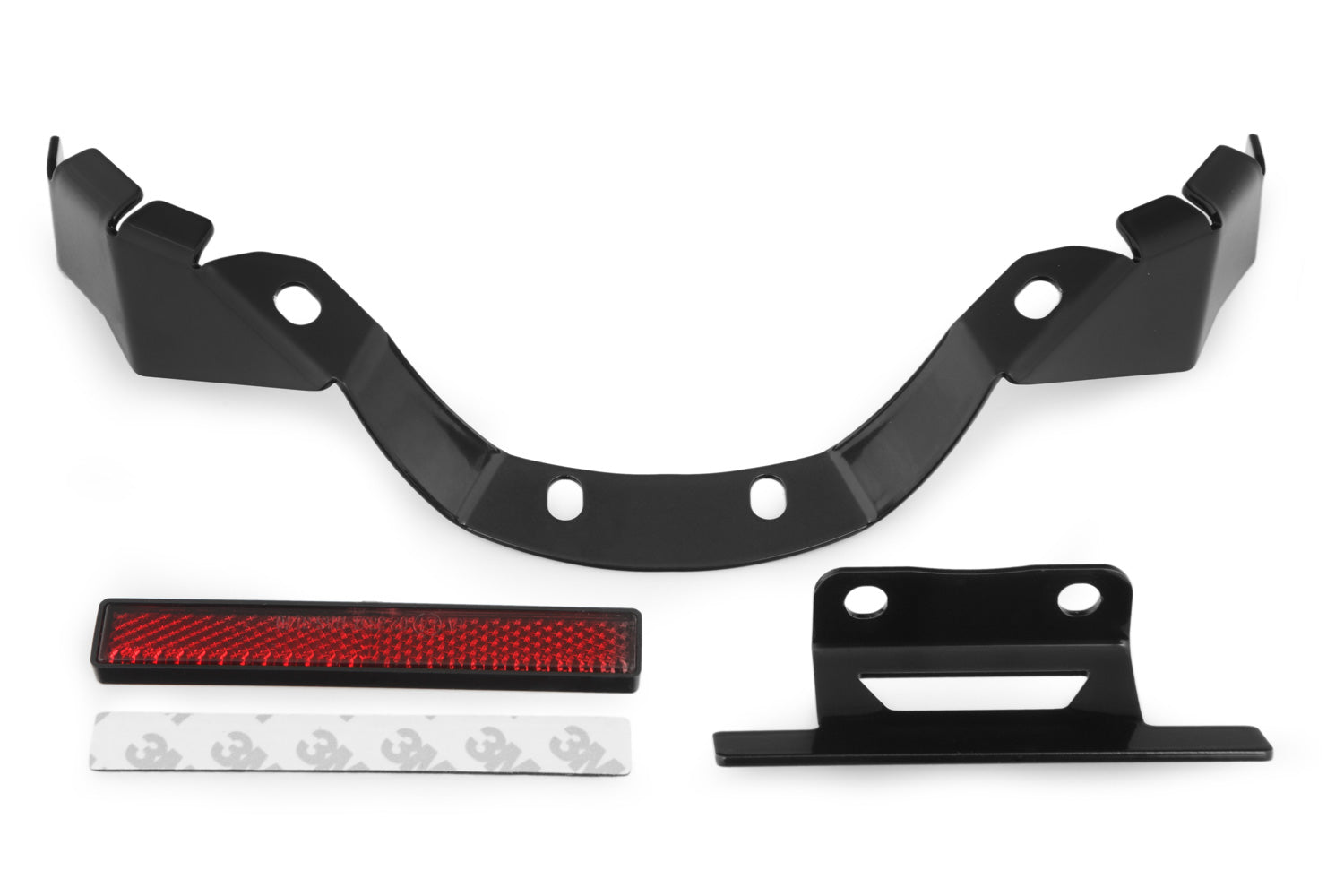 Wunderlich Low Tail Conversion with Indicator Bracket M5 Screw Thread | Black -   Pyramid Motorcycle Accessories