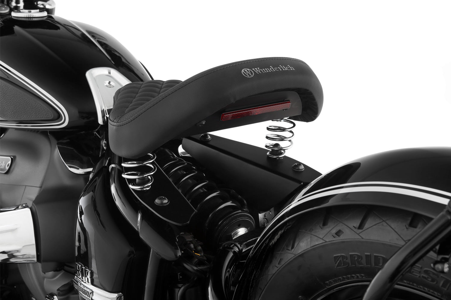 Wunderlich Swingarm Cap Classic Right | Black | BMW R nineT -   Pyramid Motorcycle Accessories