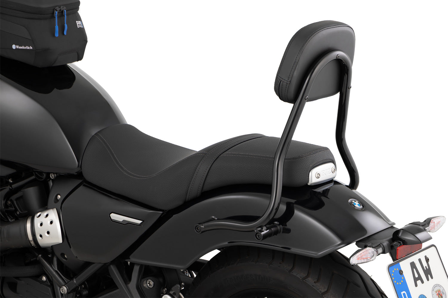 Wunderlich Backrest For R 12 | Black -   Pyramid Motorcycle Accessories