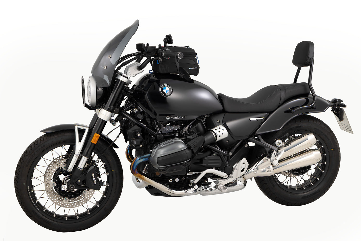 Wunderlich Backrest For R 12 | Black -   Pyramid Motorcycle Accessories