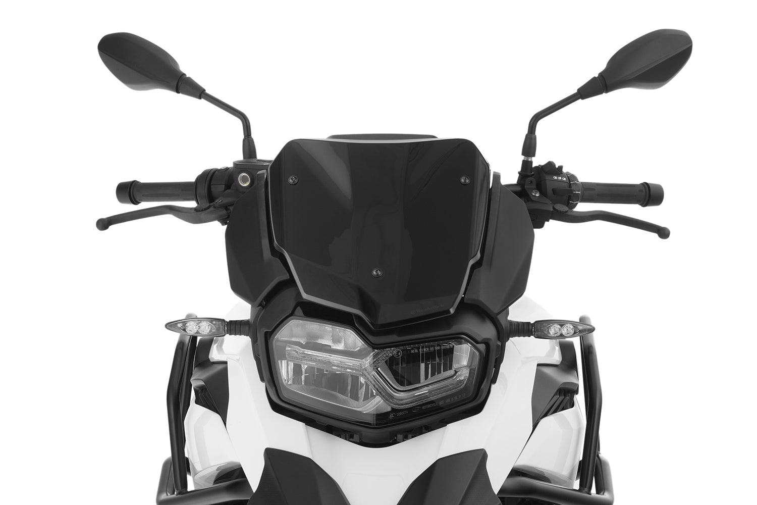 Wunderlich Windshield Flowjet | Triple Black | BMW R 1250 GS Adventure -   Pyramid Motorcycle Accessories