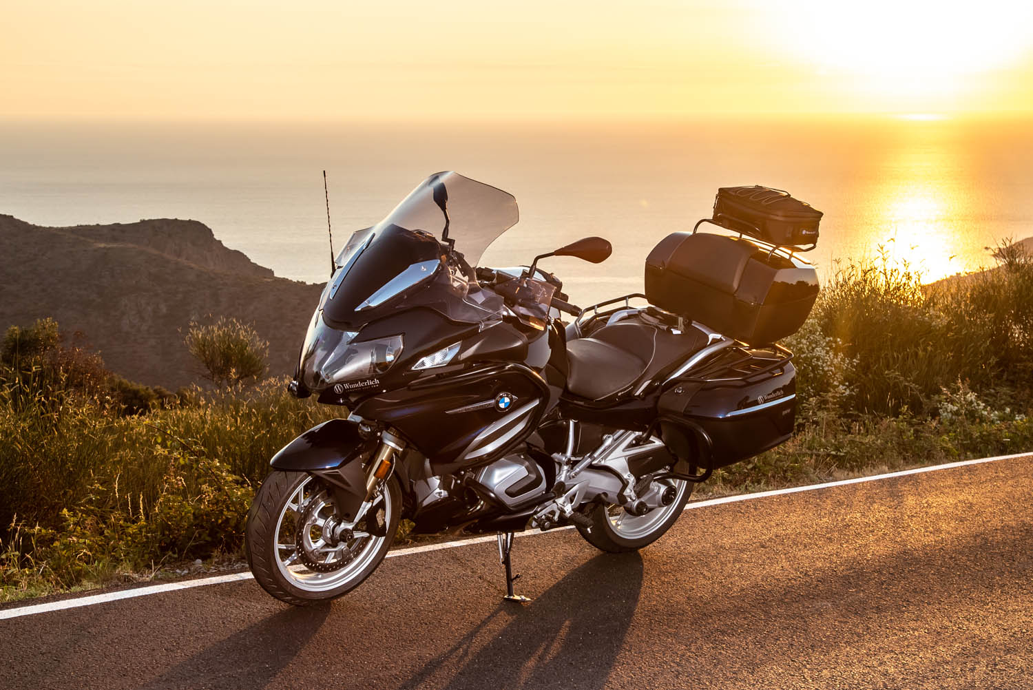 Wunderlich Top Case Railing Tour | Chrome | BMW K 1300 GT -   Pyramid Motorcycle Accessories
