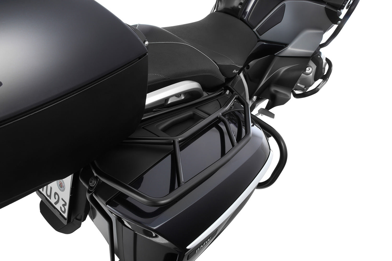 Wunderlich Luggage Rails For Original Vario Case Set | Black | BMW F 750 GS -   Pyramid Motorcycle Accessories