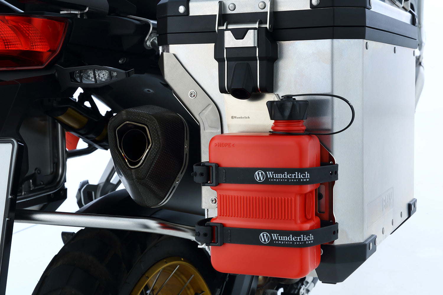 Wunderlich Case Rack Right | Silver -   Pyramid Motorcycle Accessories