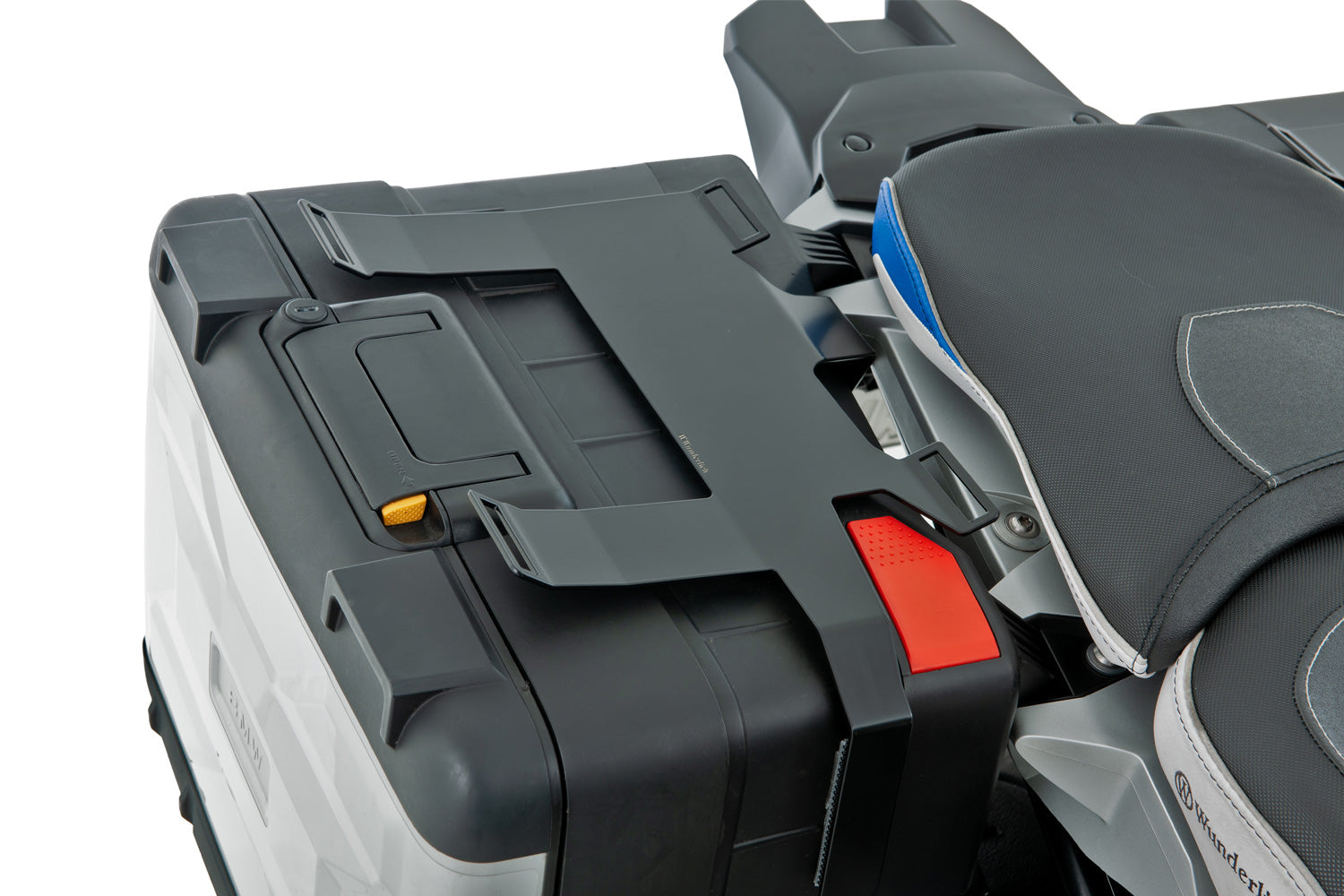 Wunderlich Wall Mount For Vario Case Set | Silver | BMW R 1300 GS -   Pyramid Motorcycle Accessories