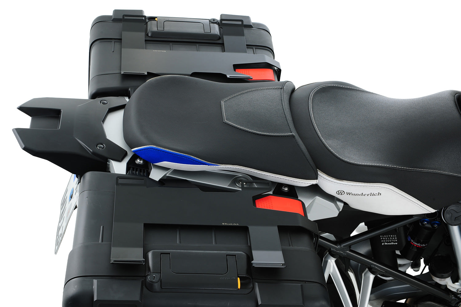 Wunderlich Wall Mount For Vario Case Set | Silver | BMW R 1300 GS -   Pyramid Motorcycle Accessories