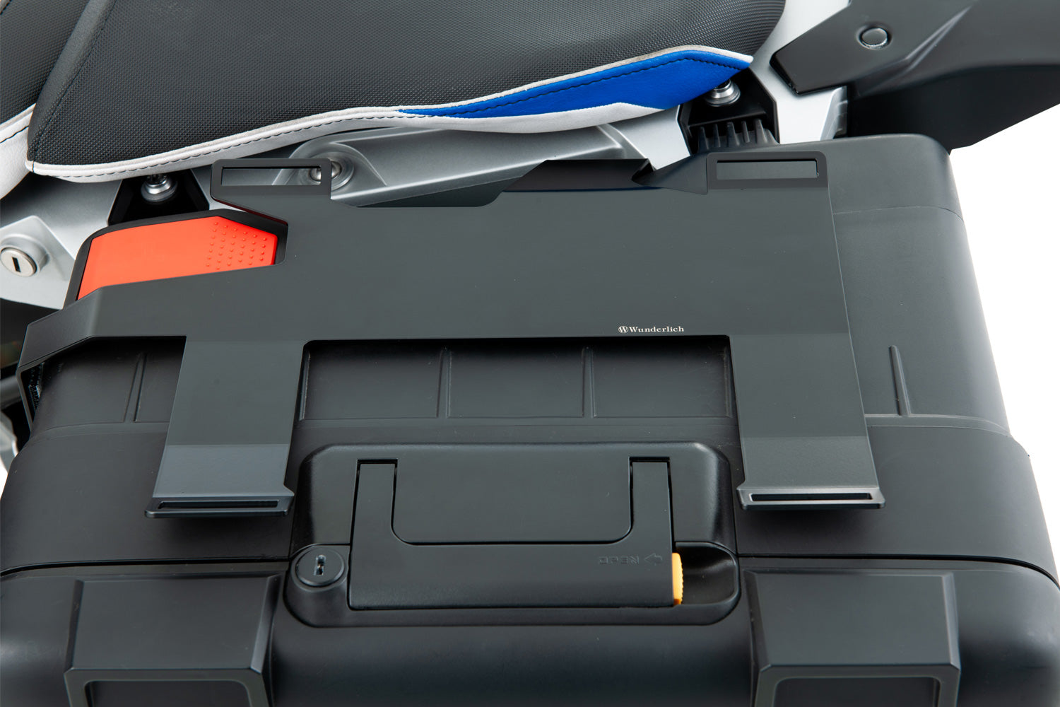 Wunderlich Luggage Rail For Original Vario Case Right | Black | BMW R 1250 GS -   Pyramid Motorcycle Accessories