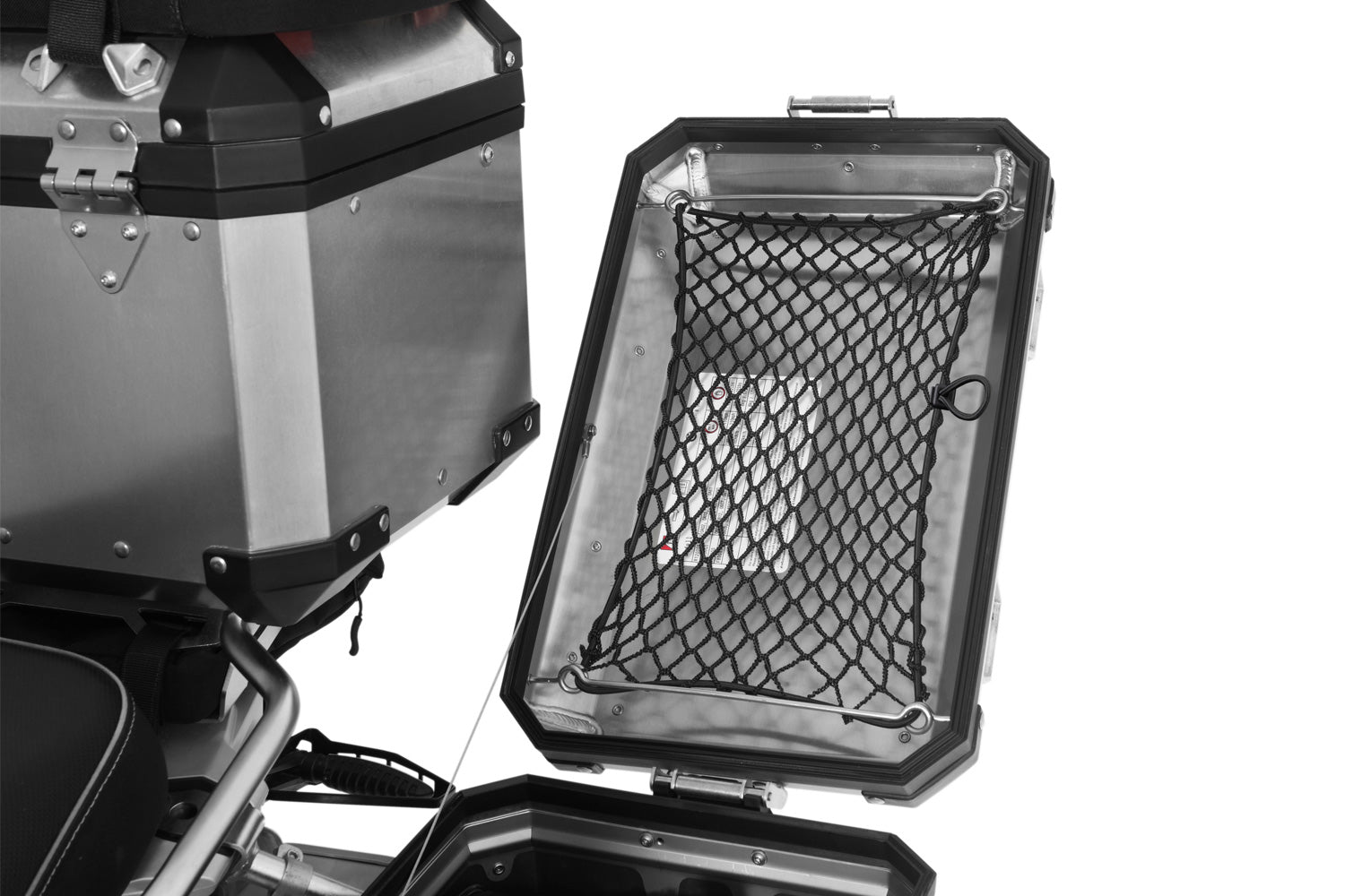 Wunderlich Luggage Net For Original Aluminium Cases | Black | BMW R 1300 GS -   Pyramid Motorcycle Accessories