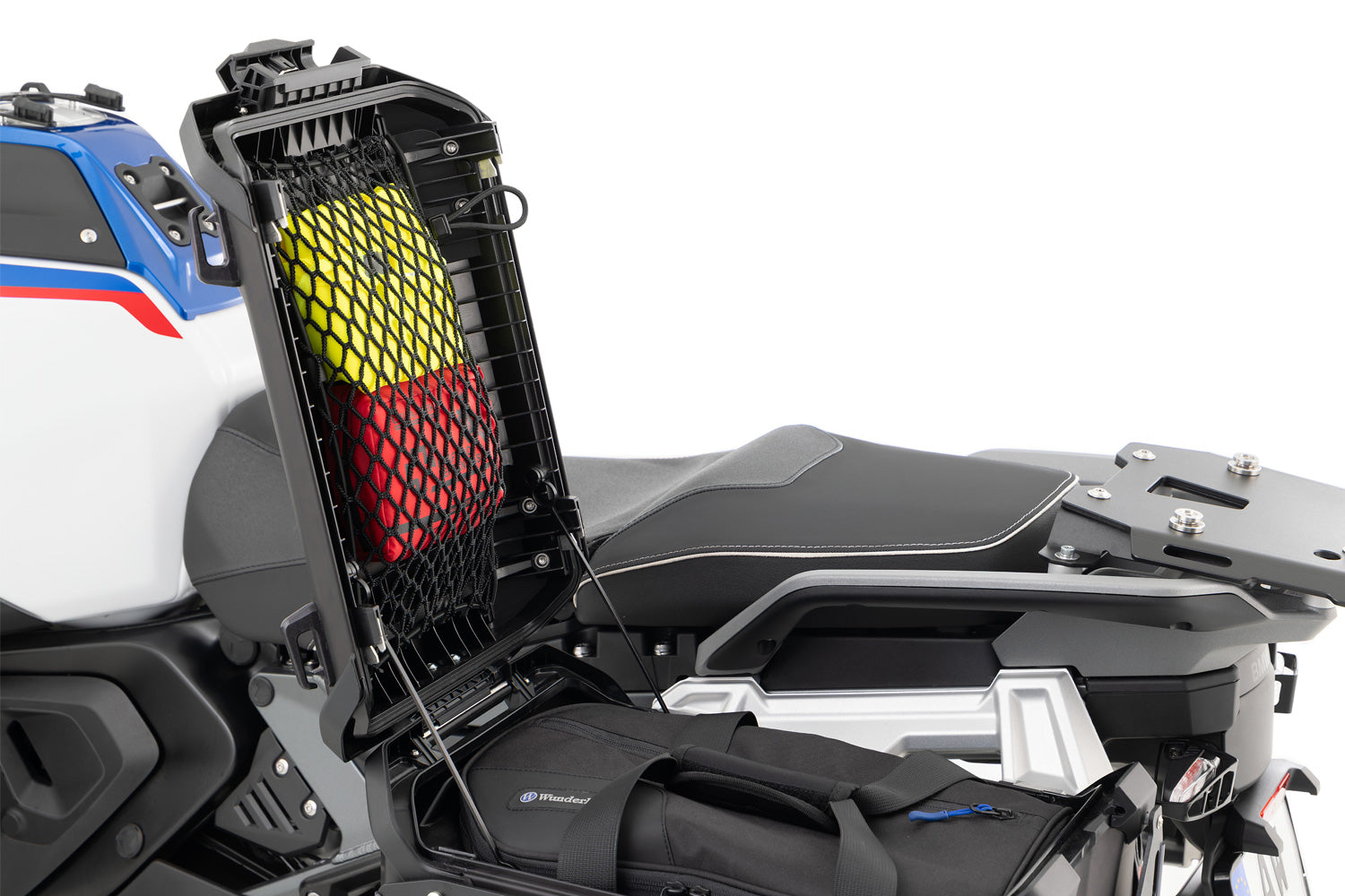 Wunderlich Luggage Plate For Original Solo Seat | Black | BMW F 900 GS -   Pyramid Motorcycle Accessories