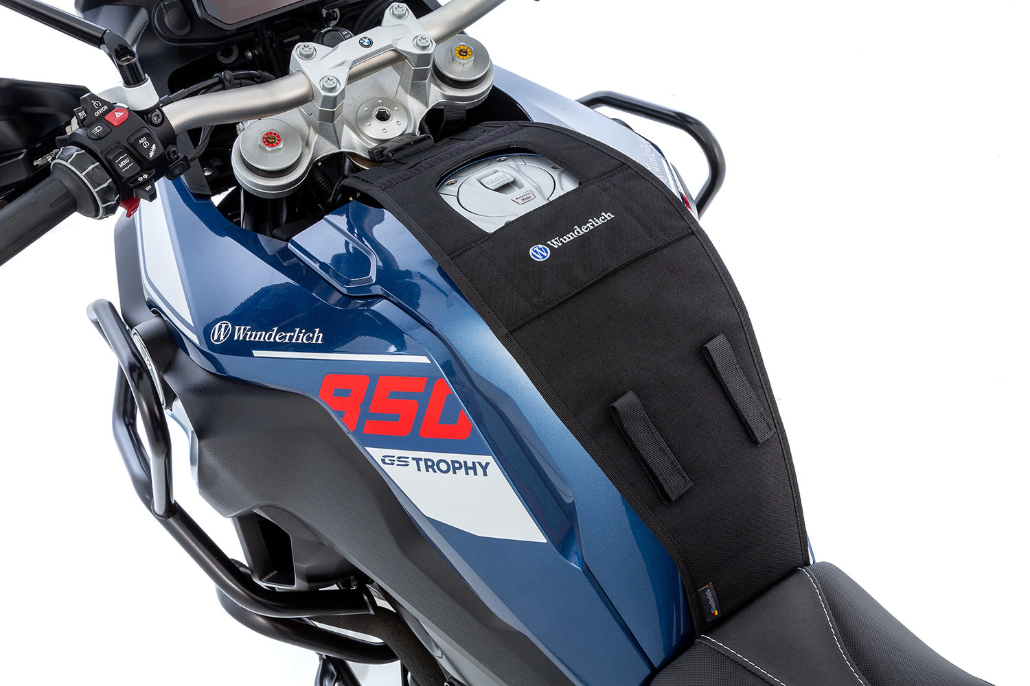 Wunderlich Mounting System For Elephant Tank Bag | Black | BMW R 1250 RT -   Pyramid Motorcycle Accessories