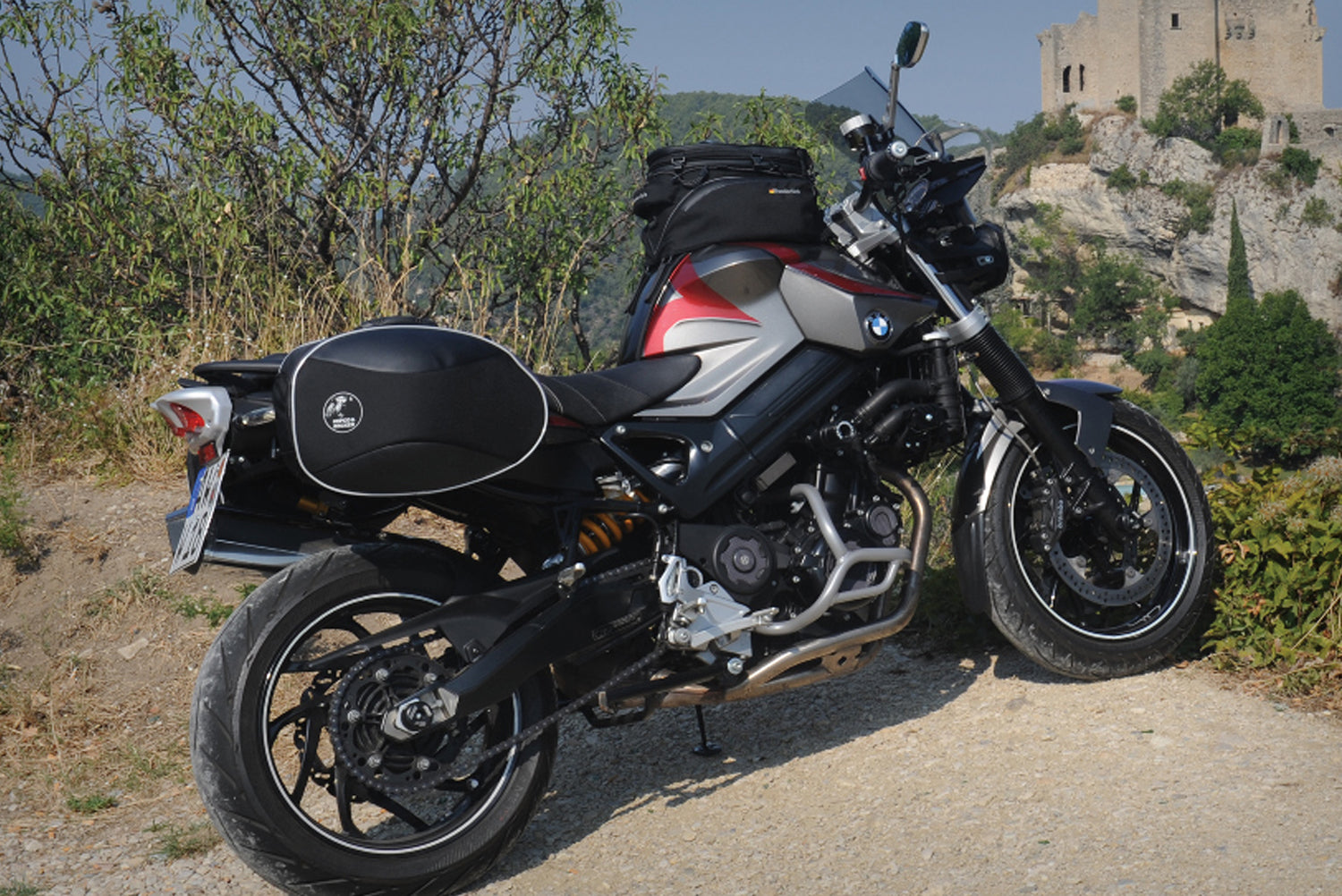 Wunderlich Mounting System For Elephant Tank Bag | Black | BMW R 850 RT -   Pyramid Motorcycle Accessories