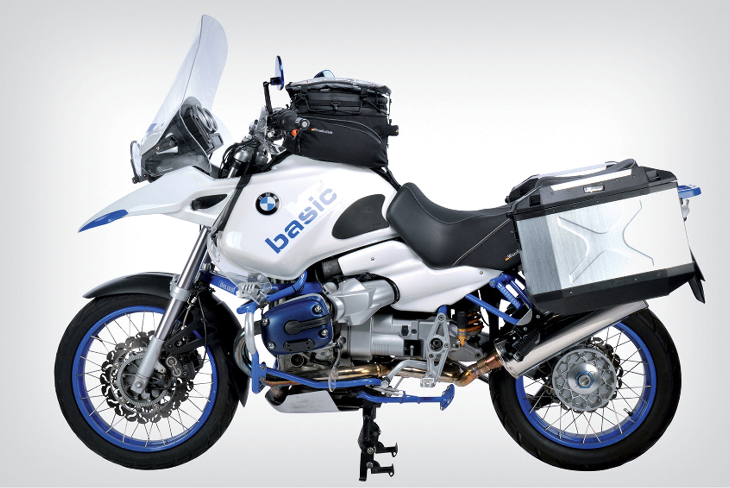 Wunderlich Mounting System For Elephant Tank Bag | Black | BMW F 900 XR -   Pyramid Motorcycle Accessories