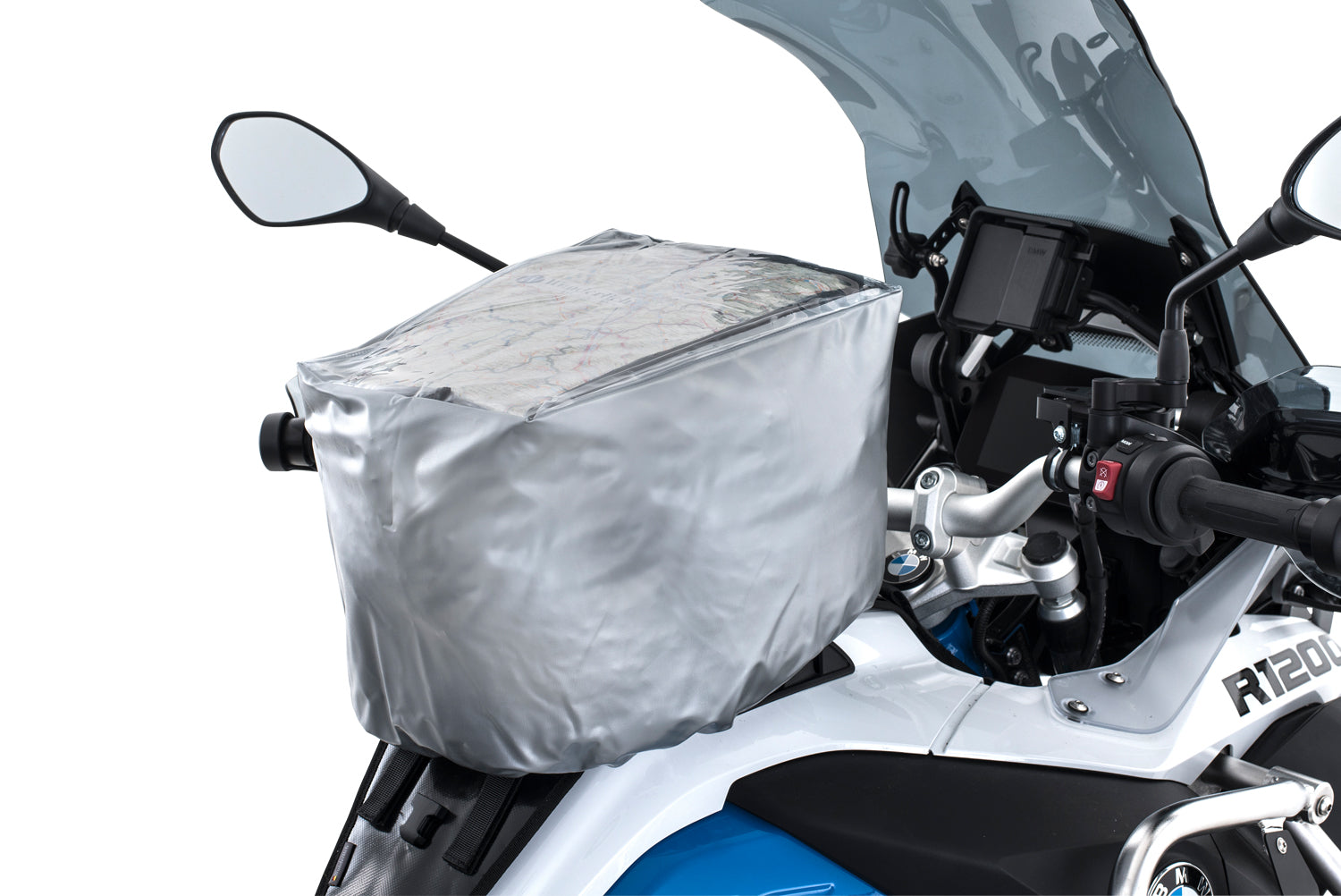 Wunderlich Spacer Plate For Tank Bag Click Bag | Black | BMW K 1200 RS -   Pyramid Motorcycle Accessories