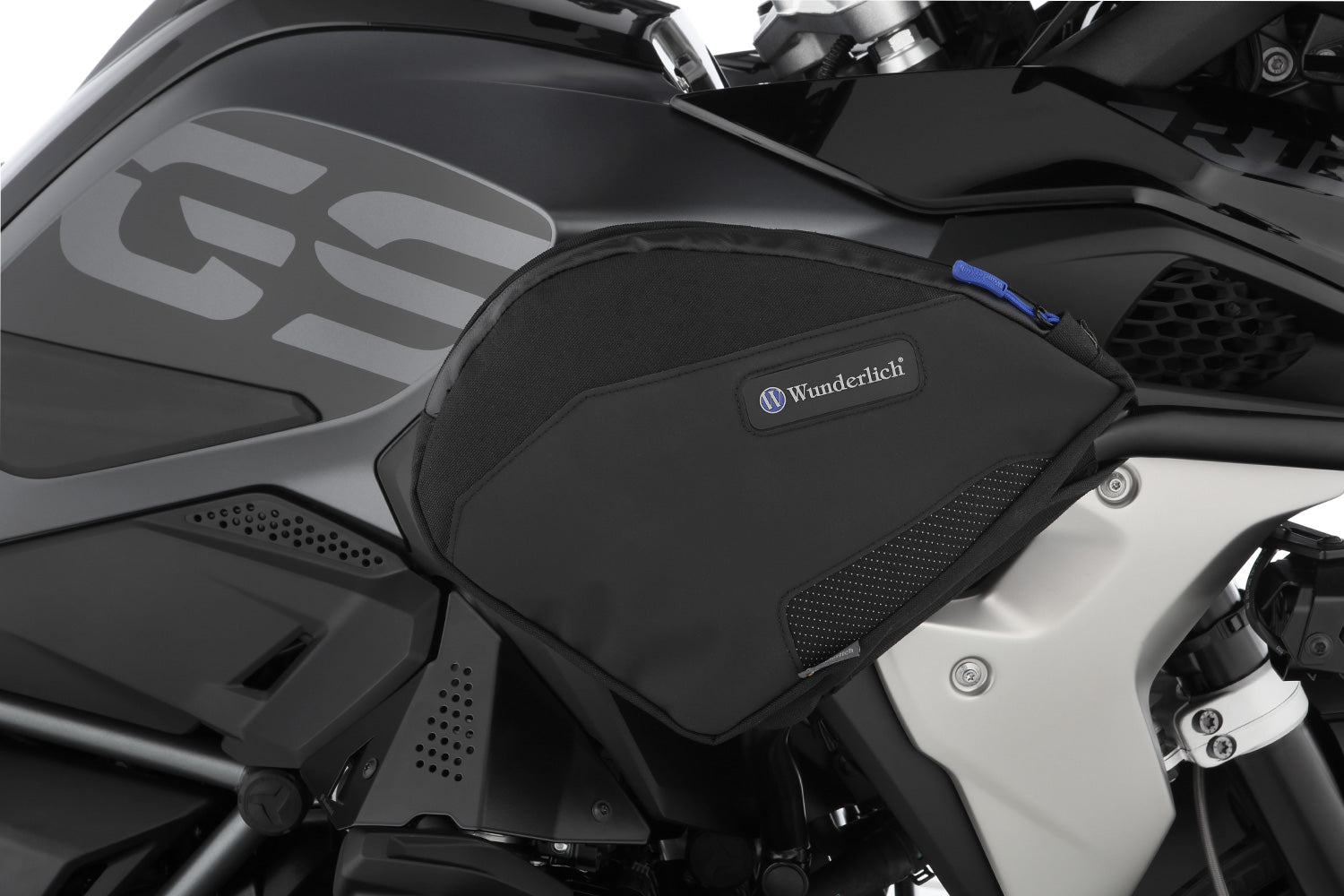 Wunderlich Tank Protection Bar Bags Set | Black | BMW R 1250 GS Adventure -   Pyramid Motorcycle Accessories