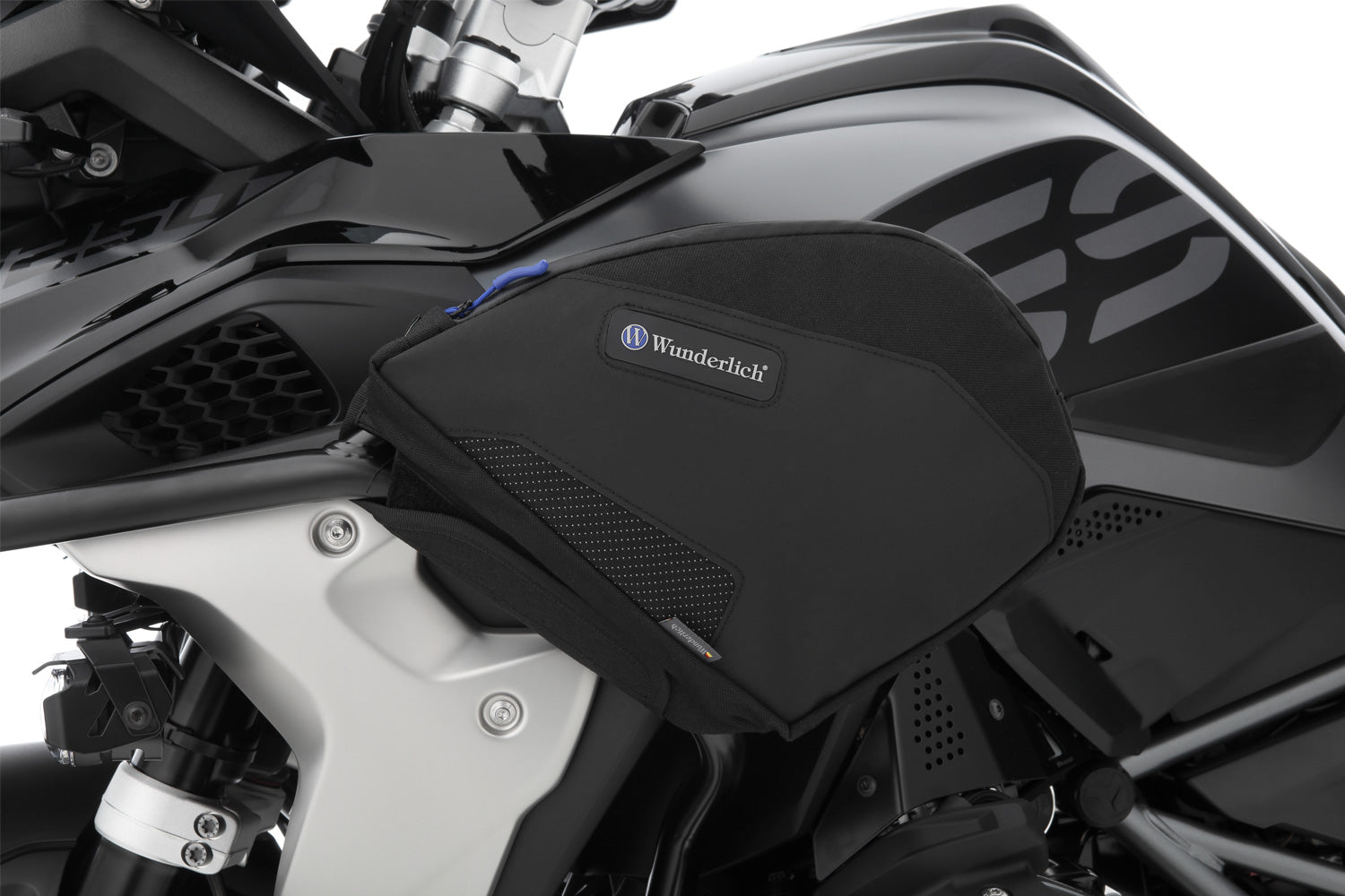 Wunderlich Tank Protection Bar Bags Set | Black | BMW R 1250 GS Adventure -   Pyramid Motorcycle Accessories
