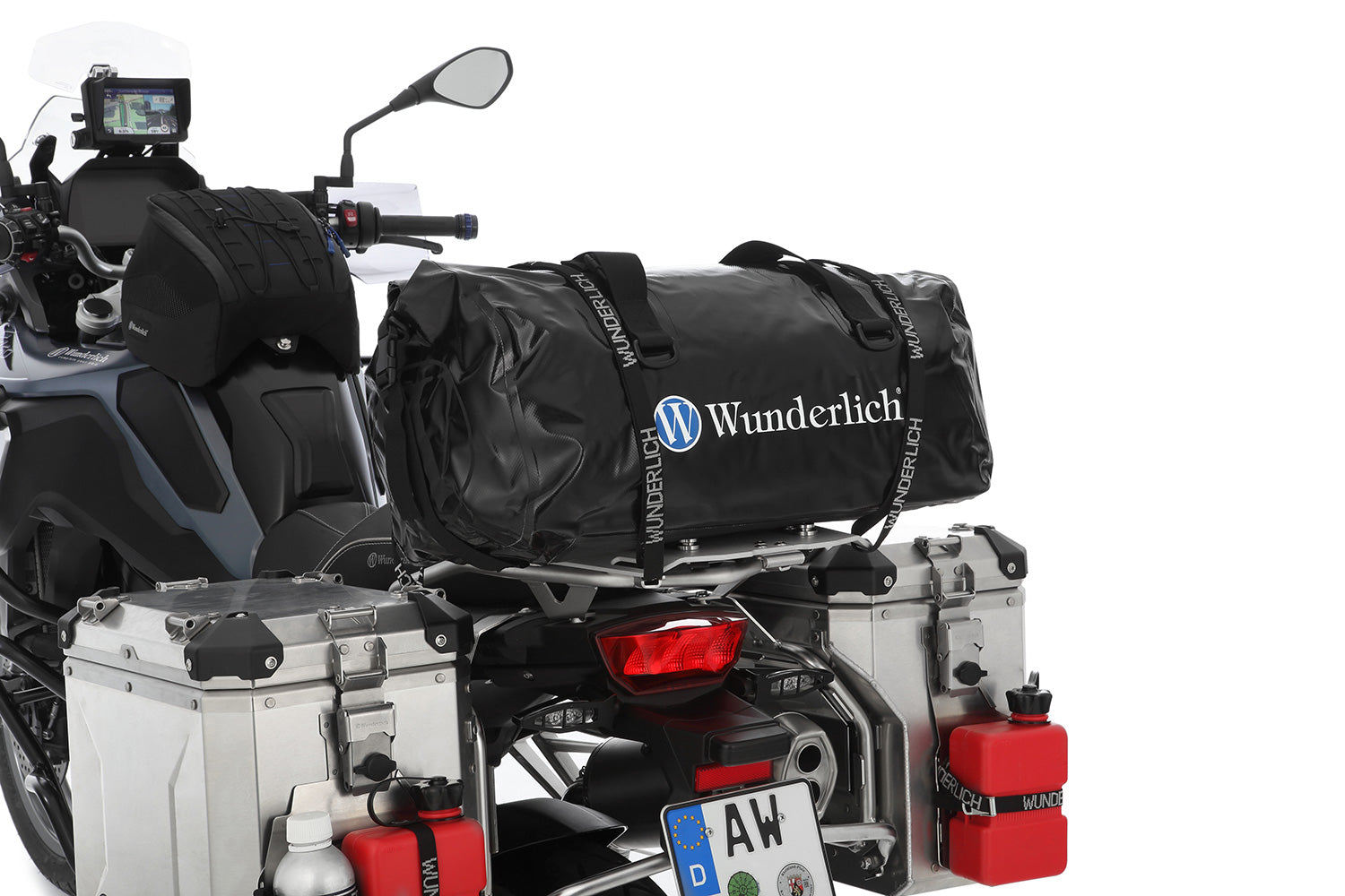 Wunderlich Luggage Roll 45 Litres | Black | BMW R nineT -   Pyramid Motorcycle Accessories