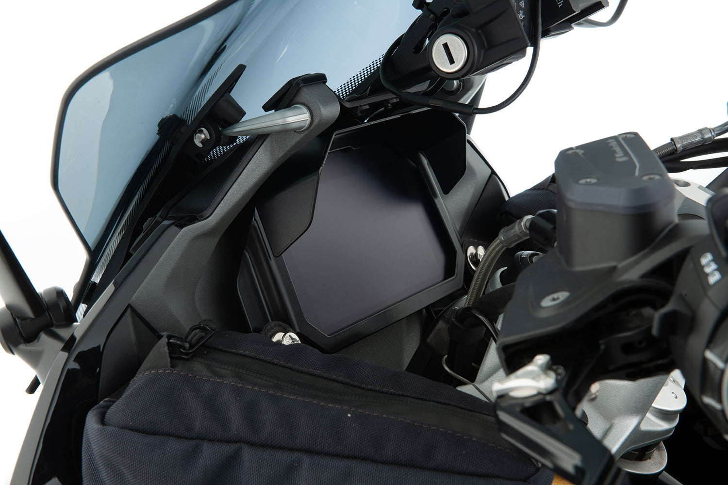 Wunderlich TFT Display Theft Protection | Black | BMW R 1250 RS -   Pyramid Motorcycle Accessories