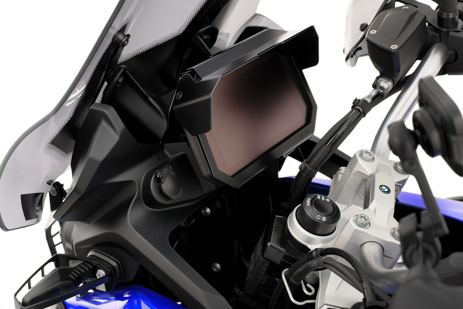 Wunderlich TFT Display Anti-theft Protection with Sun Visor Preparation | F 900 R -   Pyramid Motorcycle Accessories