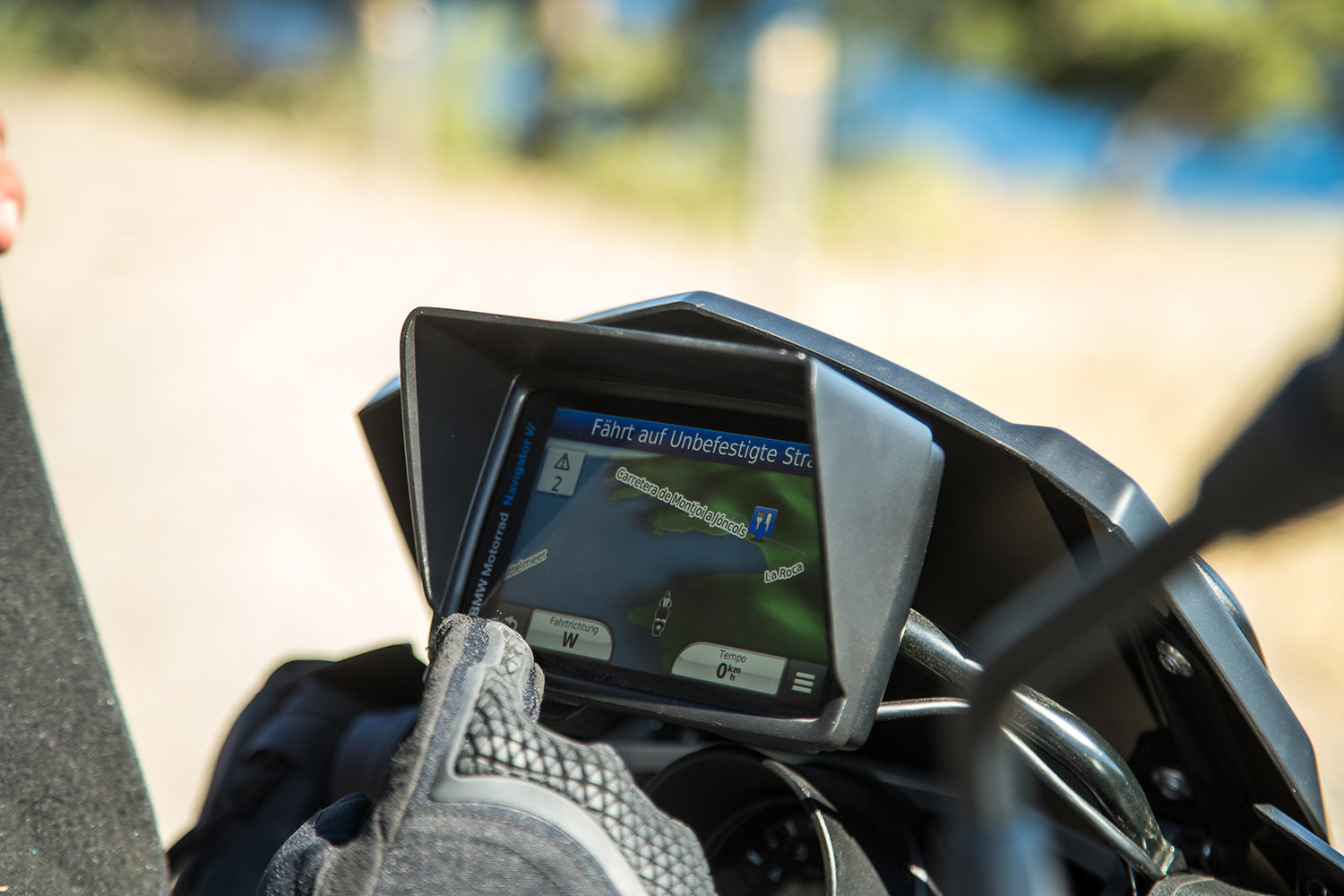 Wunderlich Device Navigation Holder | R nineT | Black -   Pyramid Motorcycle Accessories