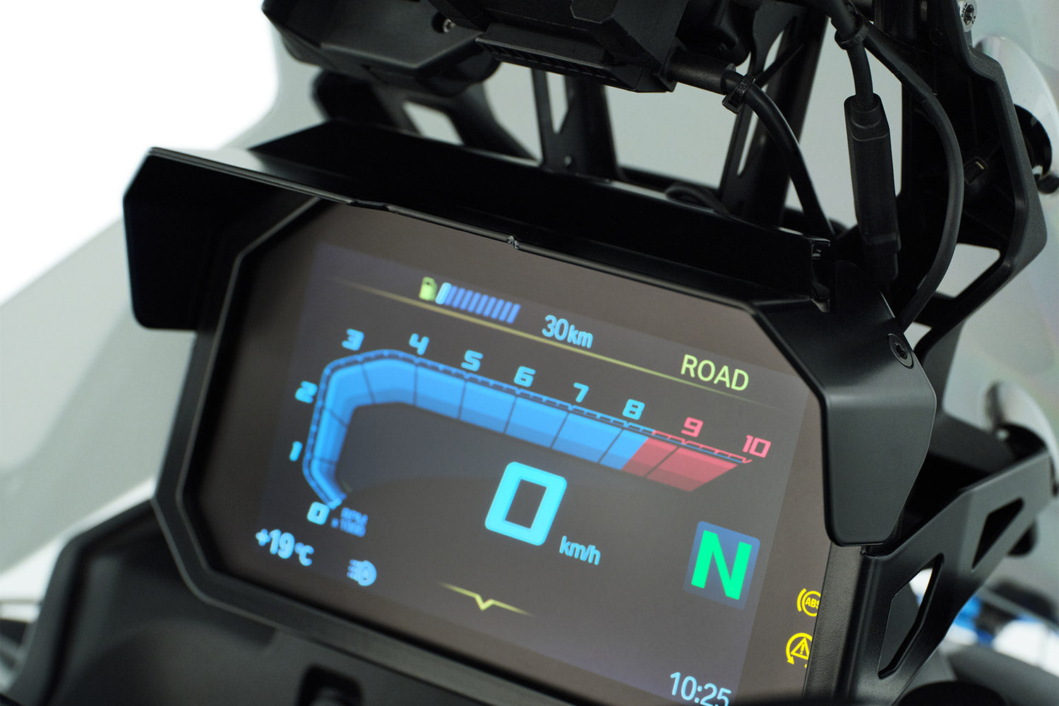 Wunderlich Cockpit Panel without Board Socket | R 1300 GS | Black -   Pyramid Motorcycle Accessories