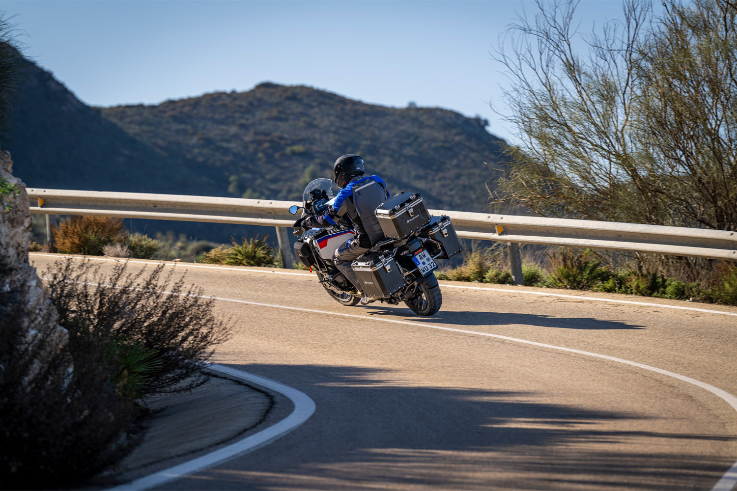 Wunderlich TFT Display Anti-Theft Protection with Sun Visor Preparation -   Pyramid Motorcycle Accessories