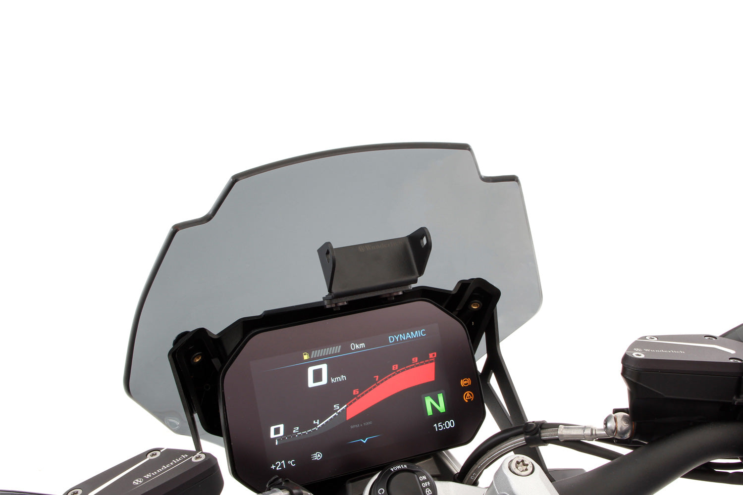 Wunderlich Number Plate Holder | Black | BMW R nineT -   Pyramid Motorcycle Accessories