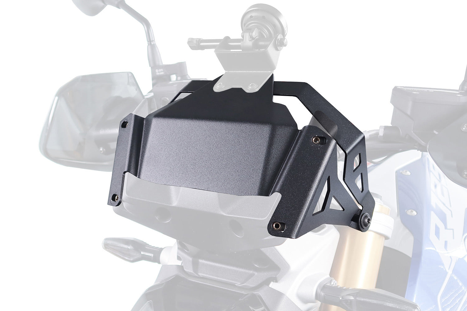 Wunderlich Number Plate Holder | Black | BMW R nineT -   Pyramid Motorcycle Accessories