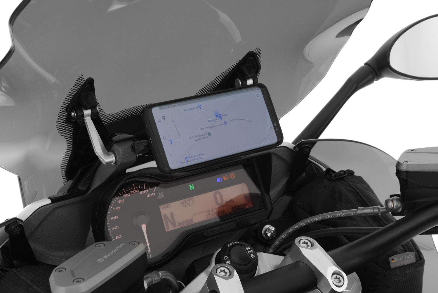 Wunderlich Universal Device Carrier | Black | BMW R 1250 R -   Pyramid Motorcycle Accessories