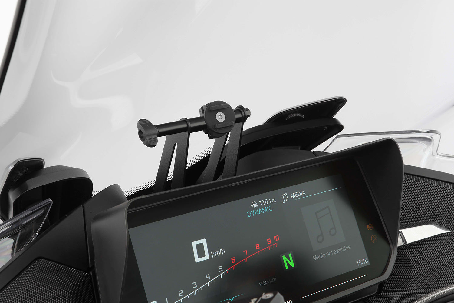 Wunderlich Universal Device Carrier | Black | BMW R 18 -   Pyramid Motorcycle Accessories