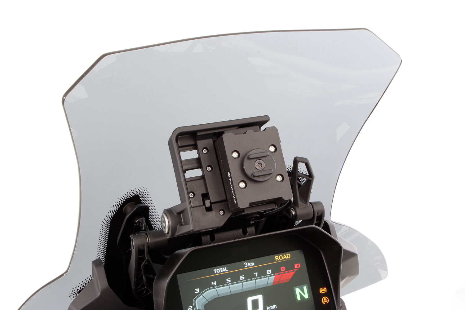 Wunderlich Usb Charging Box Sp Connect Anti Vibration Module | Black -   Pyramid Motorcycle Accessories