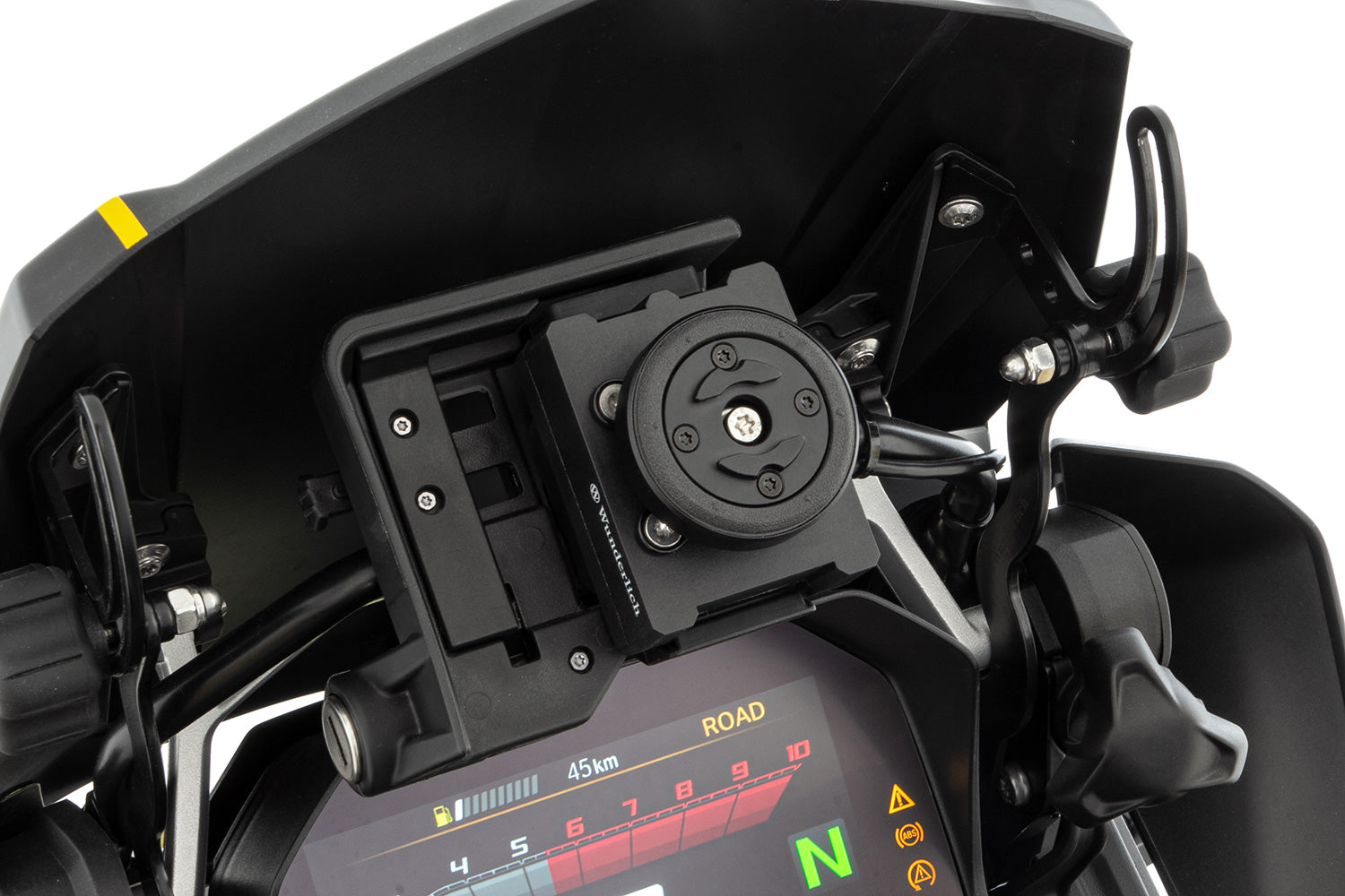 Wunderlich Usb Charging Box Multiclamp | Black | BMW R nineT -   Pyramid Motorcycle Accessories